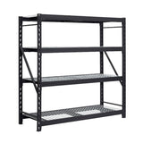 Gorilla 4 Tier 6ft x 6.4 ft x 2ft (183 x 196 x 61cm) Industrial Storage Rack