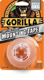 Gorilla Crystal Clear Mounting Tape 1.5M