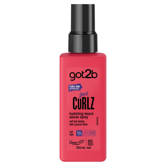 got2b Got Curlz Hydrating Beach Waves Spray 150ml