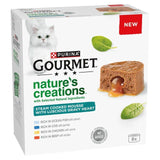 Gourmet Nature's Creations Gravy Heart Chicken Ocean Fish Wet Cat Food   8 x 85g