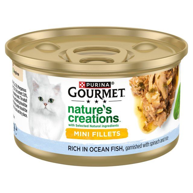 Gourmet Nature's Creations Ocean Fish Wet Cat Food    85g