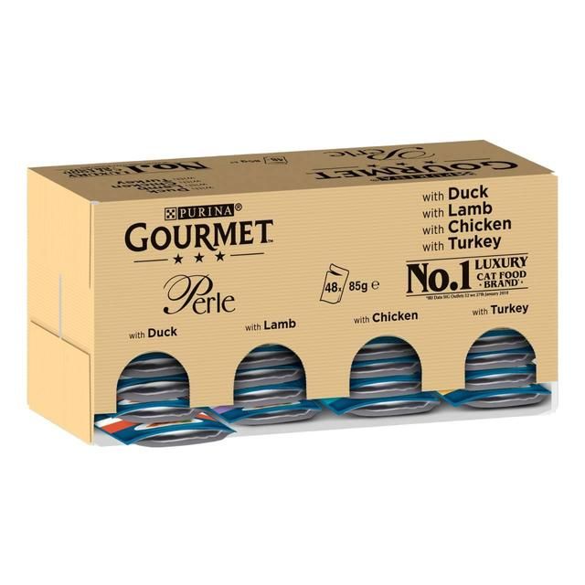 Gourmet Perle Chef's Collection in Gravy Wet Cat Food    96 x 85g