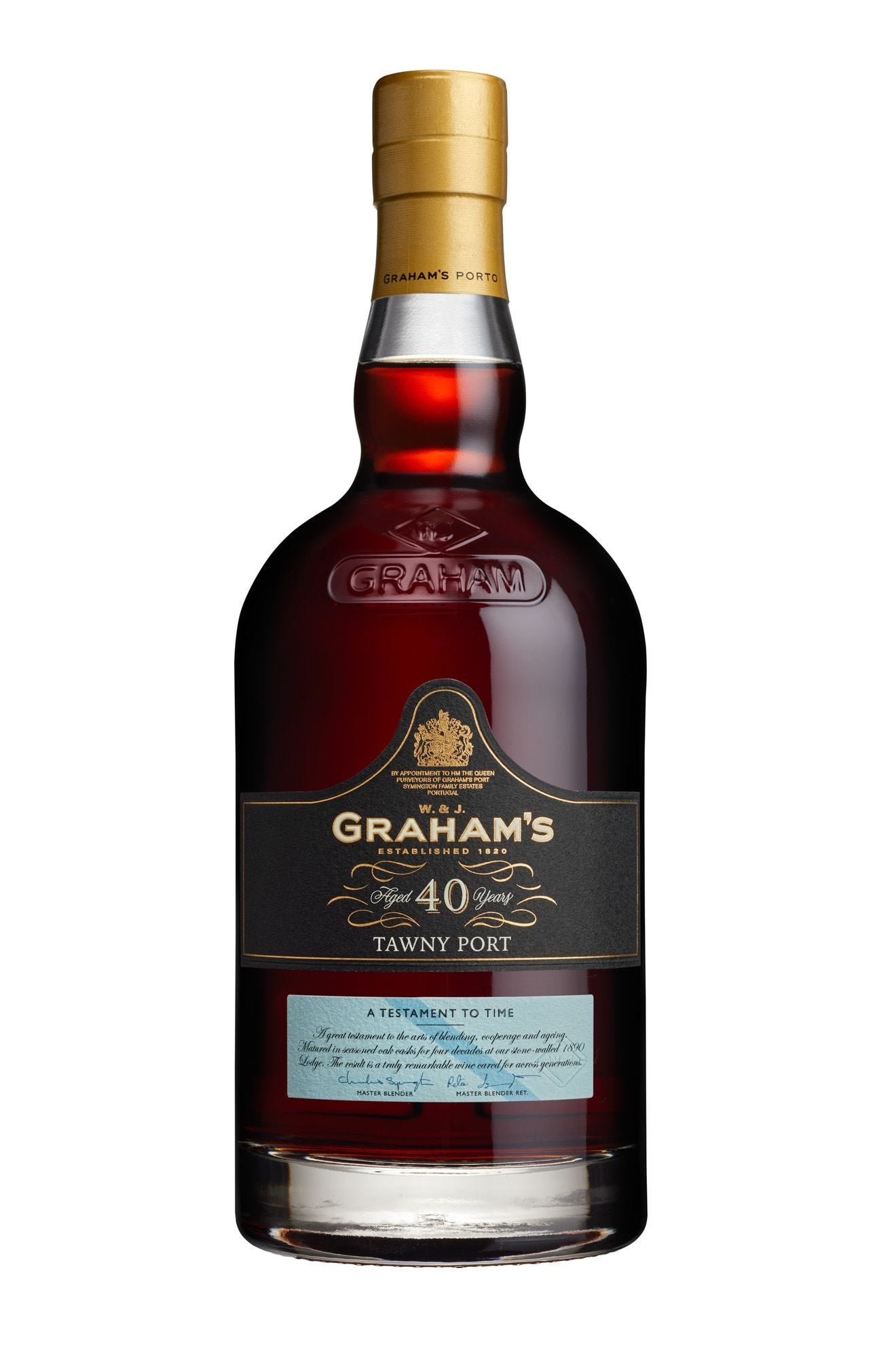 Graham 40 Year Old Tawny port wine 75cl, UK version