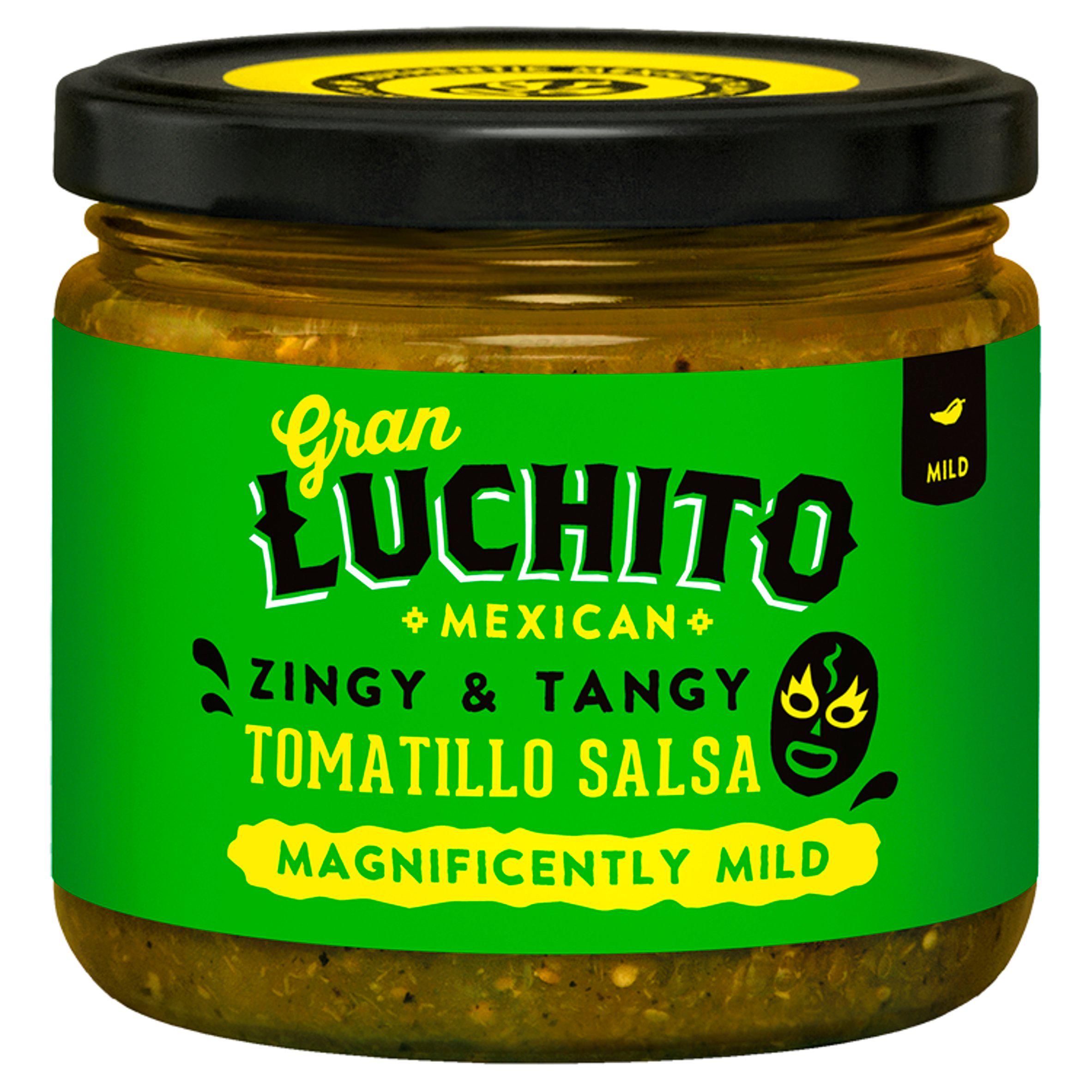 Gran Luchito Mexico Zingy &amp;amp; Tangy Tomatillo Salsa 300g