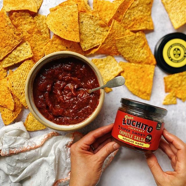 Gran Luchito Smoky Red Chipotle Salsa   300g