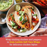 Gran Luchito Soft Taco Wraps   10 per pack