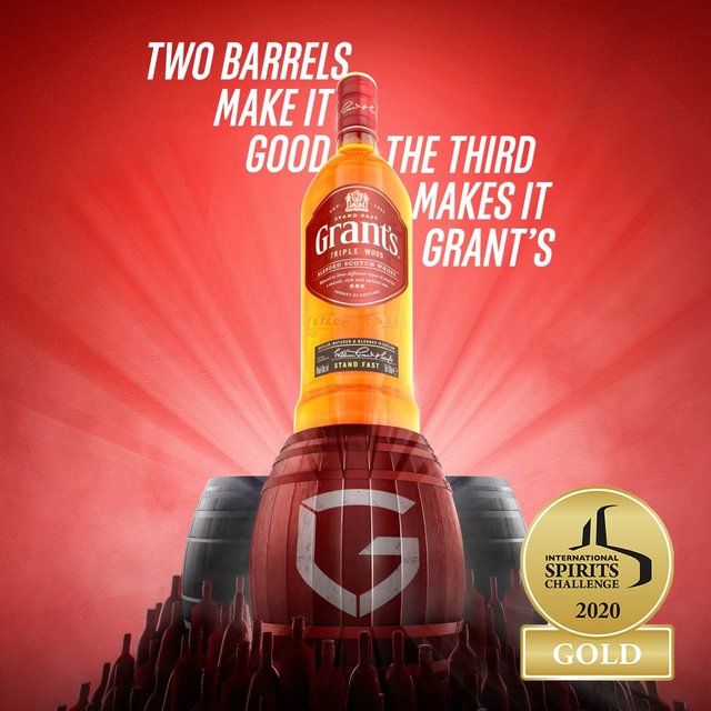 Grant's Triple Wood Blended Scotch Whisky   70cl