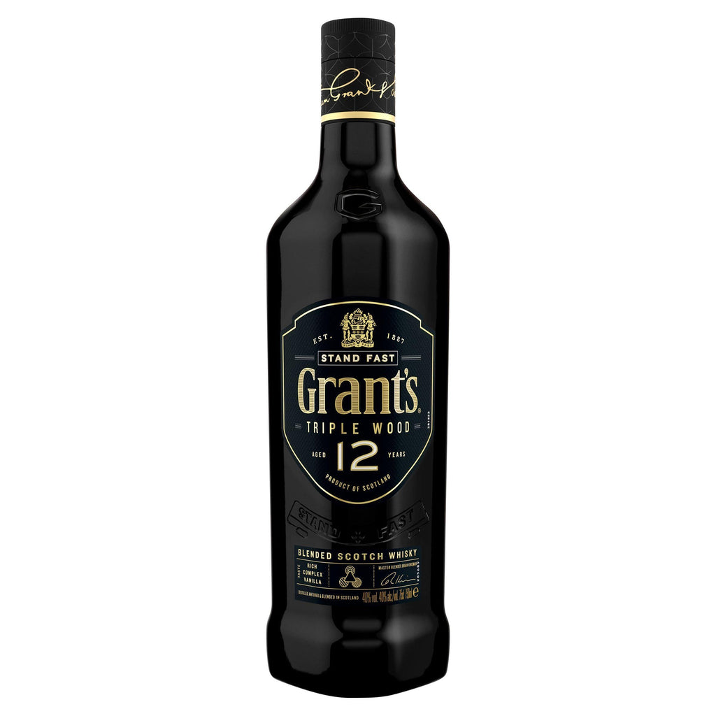 Grants Triple Wood 12 Year Old Scotch Whisky 70cl