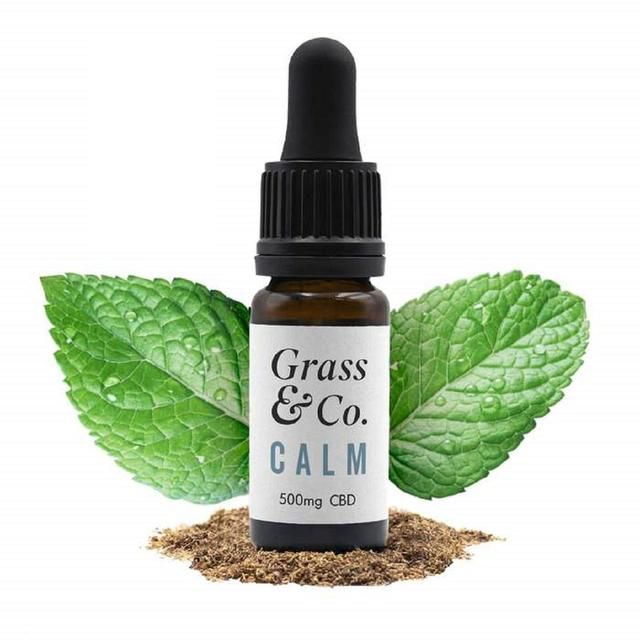 Grass & Co. Calm 500mg CBD Consumable Oil    10ml