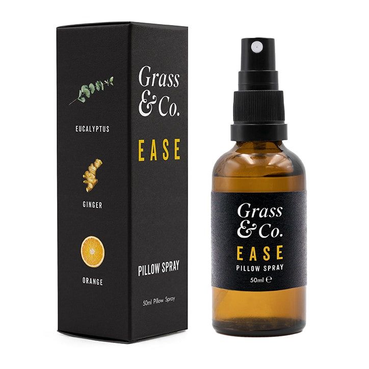 Grass &amp;amp; Co EASE Pillow Spray with Eucalyptus, Ginger &amp;amp; Orange 50ml