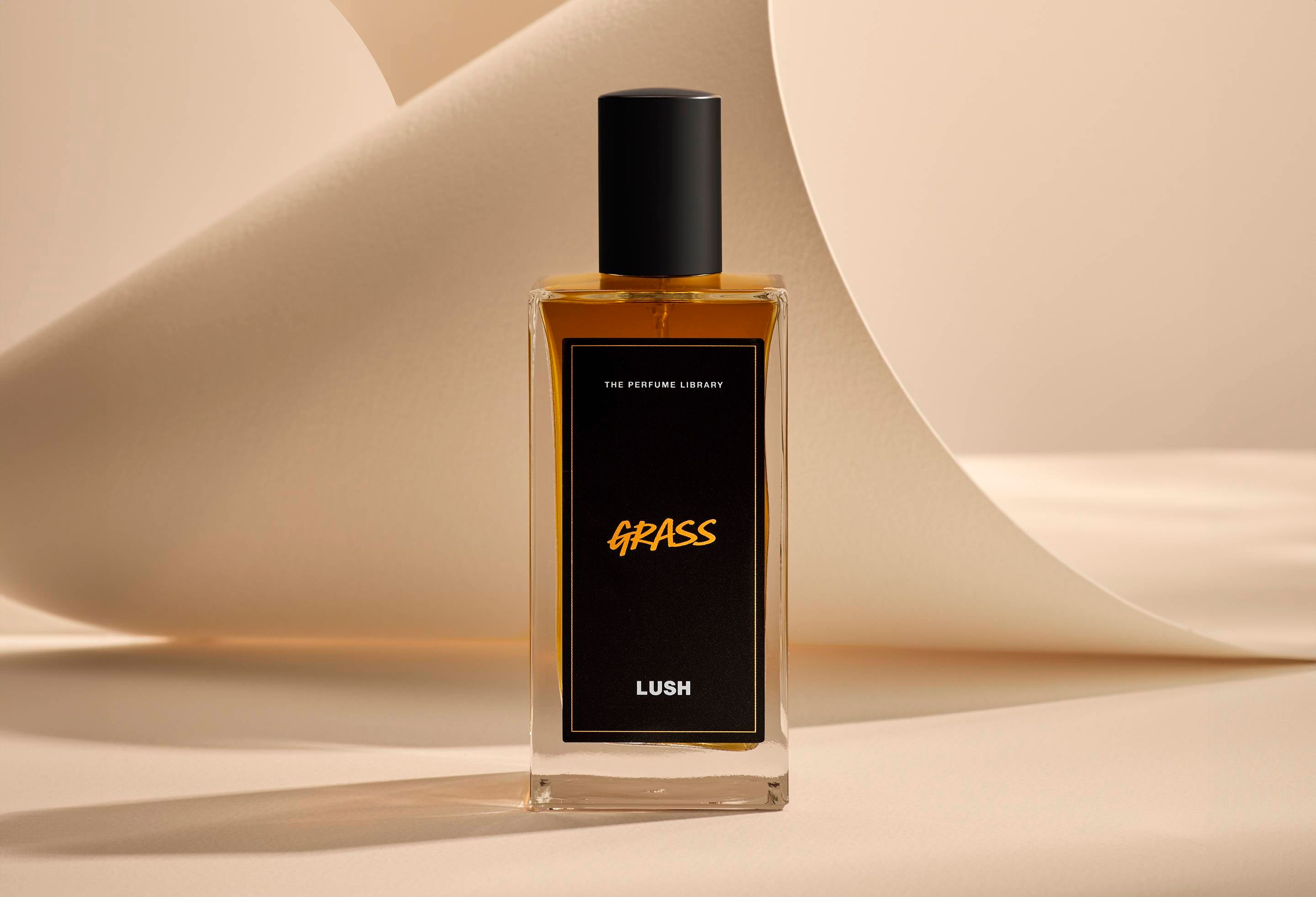 Lush Grass perfume for summer - British product