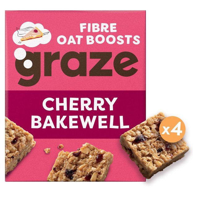 Graze Cherry Bakewell Oat Boost Default Title