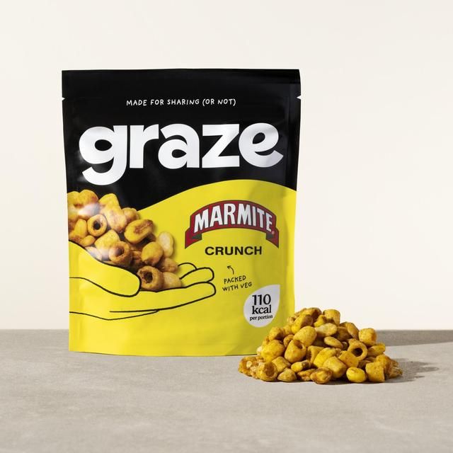 Graze Marmite Mixed Vegan Sharing Snacks   100g