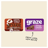 Graze Protein Cocoa Vanilla Vegan Snacks With Oats   50g