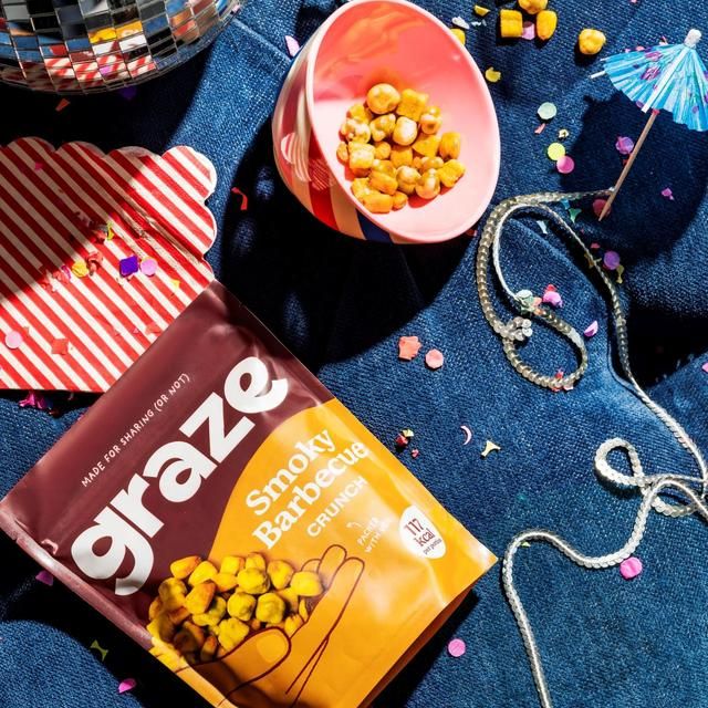Graze Vegan BBQ Mixed Sharing Snacks   100g