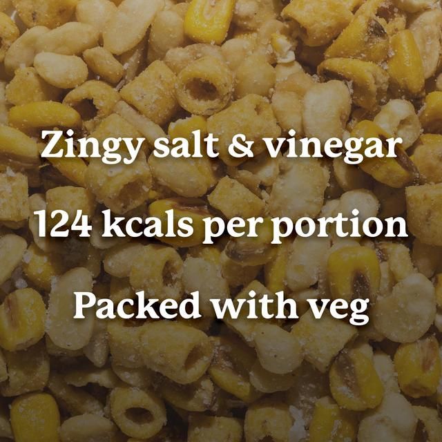 Graze Vegan Salt &amp;amp; Vinegar Mixed Sharing Snacks   100g