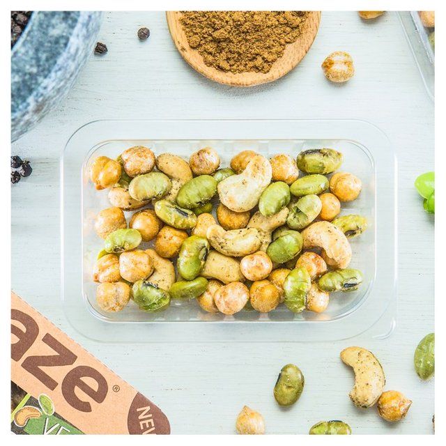 Graze Veggie Protein Power Snack Mix Sea Salt & Pepper