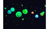 Flotte utforskninger Space Glow in the Dark 3D-solsystemet