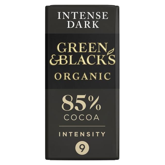 Green & Black's Organic 85% Dark Chocolate Bar   90g