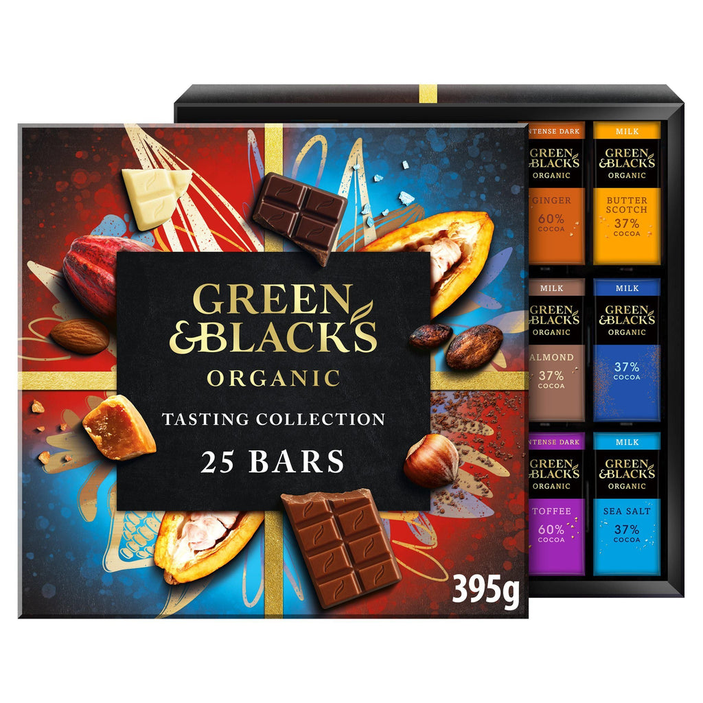 Green & Black's Organic Tasting Collection Chocolate Gift 395g