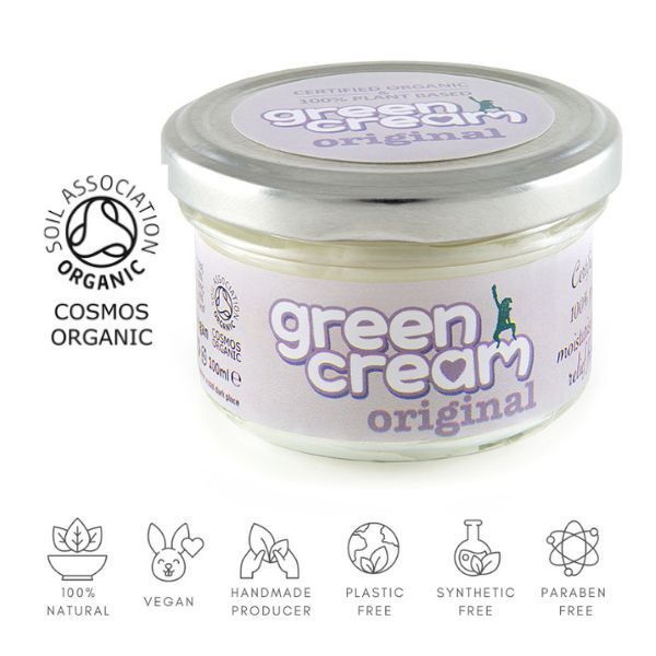 Green Cream Original Dry Skin Treatment  100% Cosmos Organic