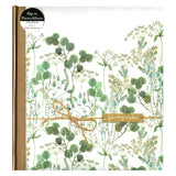 Green Floral Watercolour with Kraft Sleeve 6x4 - 140 Photos