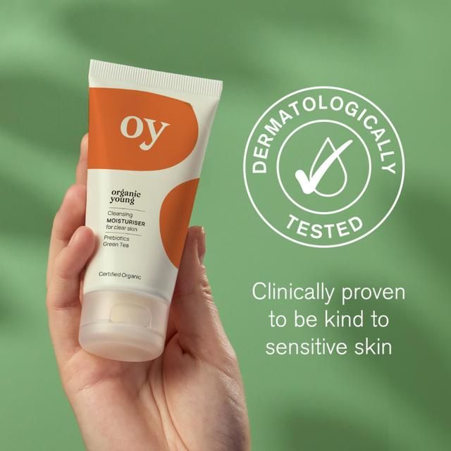 Green People Organic Clear Skin Cleansing Moisturiser OY!  Vegan   50ml