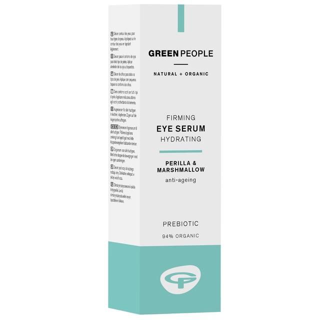 Green People Organic Firming Eye Serum Vegan   10ml