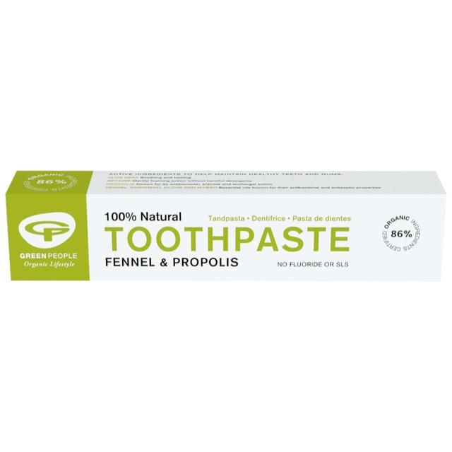 Green People Organic Toothpaste Fennel & Propolis   50ml