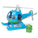 Green Toys Helicopter Toy - Green/ Blue