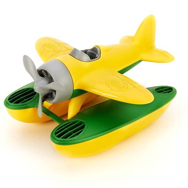 Green Toys Seaplane Water Toy - Green/ Yellow