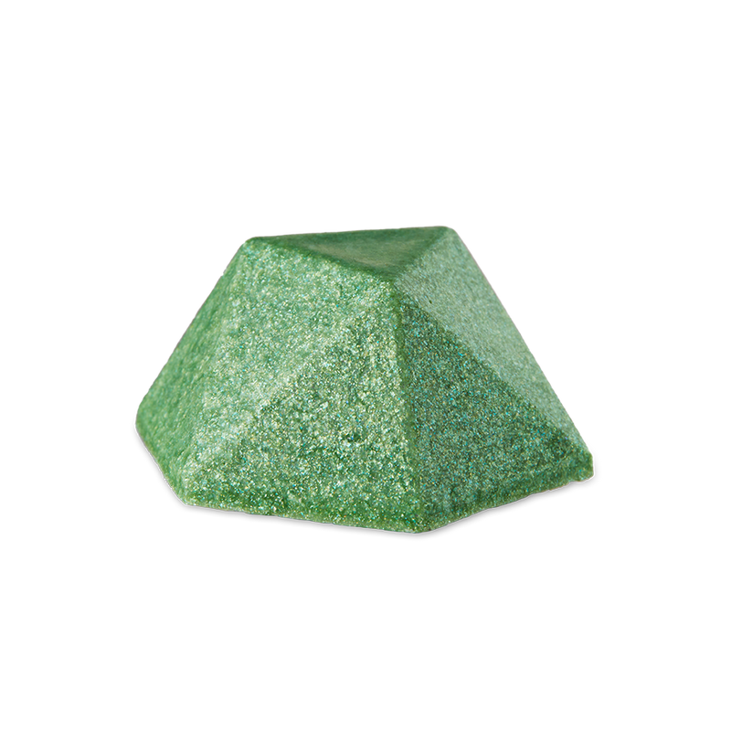 Lush green Glitterbug body shimmer bar, UK version