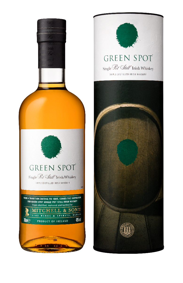 Green Spot single pot still Irish whiskey 70cl (British brand)