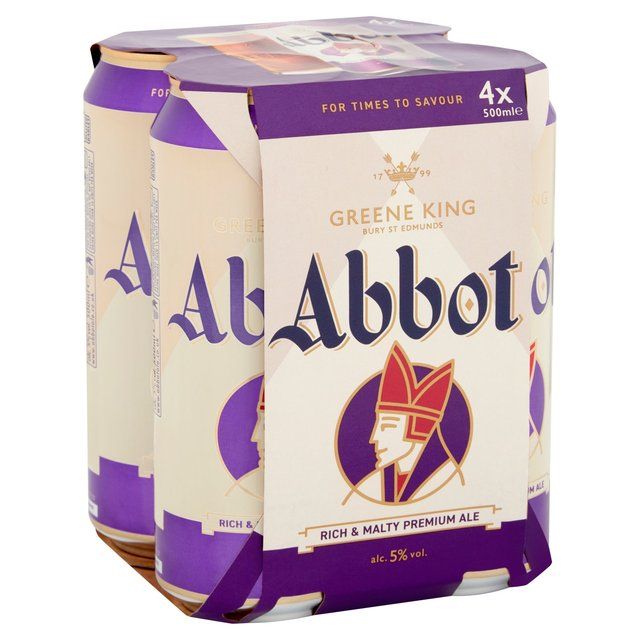 Greene King Abbot Ale   4 x 500ml