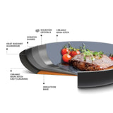 GreenPan Venice Pro tapadásmentes 24 cm-es serpenyő