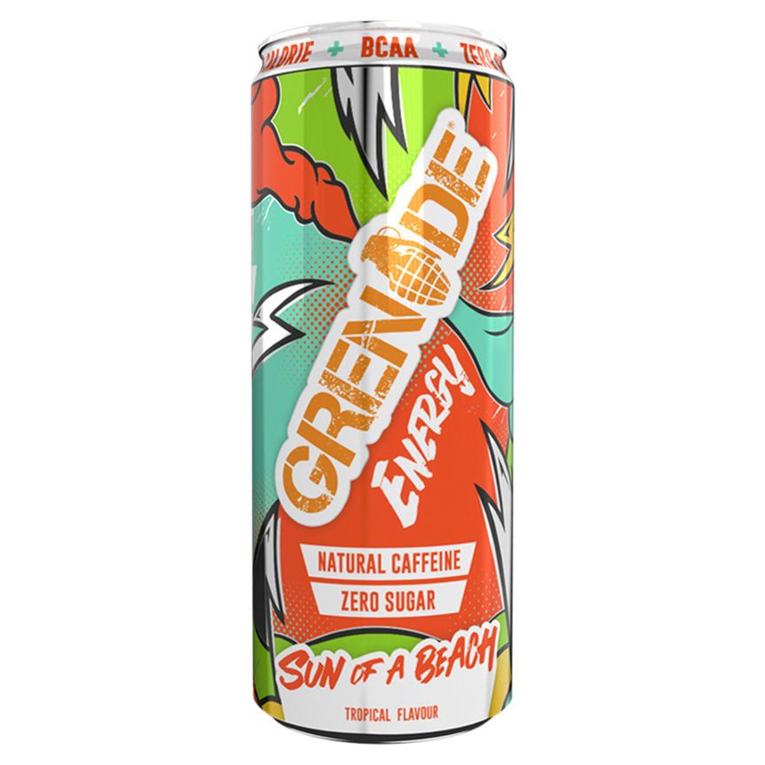 Grenade Energy Sun of a Beach Tropical Flavour 330ml