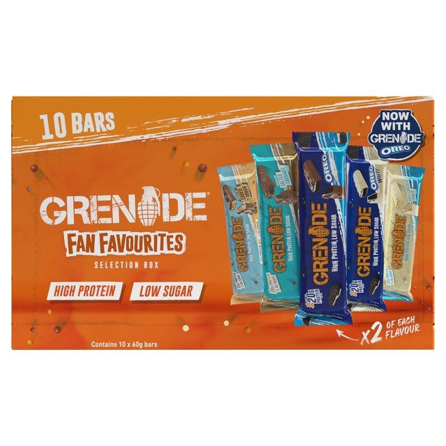 Grenade Fan Favourites Protein Bars   10 x 60g