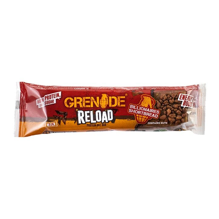 Grenade Reload Protein Oat Bar Billionaires Shortbread 70g