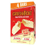 Grenade White Chocolate Salted Peanut Protein Bars - 4 x 60g