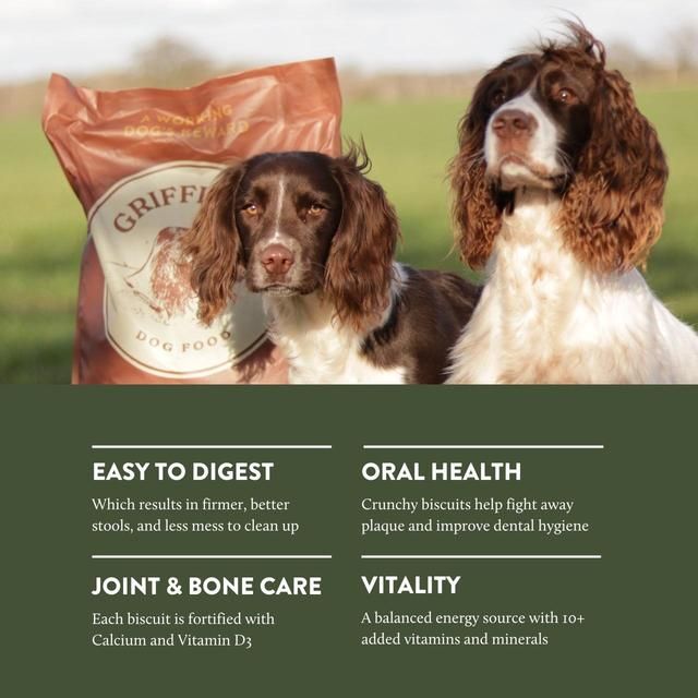 Griffiths' Original Beef Dry Dog Food   3kg