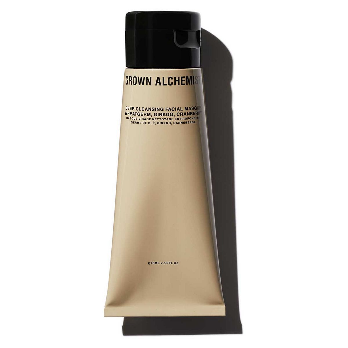 Grown Alchemist mélytisztító arcmaszk: búzacsíra, ginkgo, áfonya 75 ml
