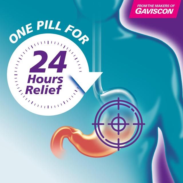Guardium Acid Reflux Control Tabs Heartburn Indigestion   7 per pack