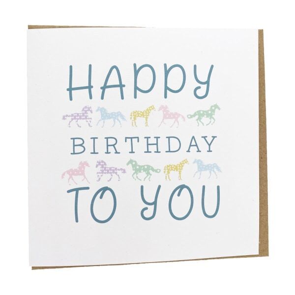 Gubblecote Happy Birthday Card