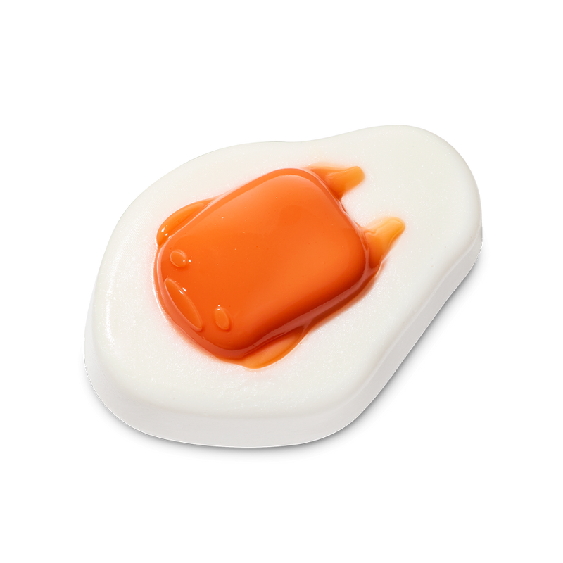Lush Gudetama shower gummy with orange scent (British brand)