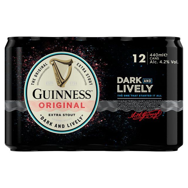 Guinness Original Stout Beer   12 x 440ml