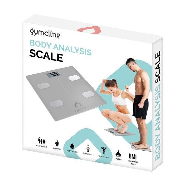 Gymcline Body Analysis Scales - Silver