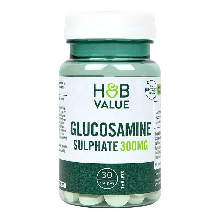 H&B Value Glucosamine Sulphate 300mg 30 Tablets