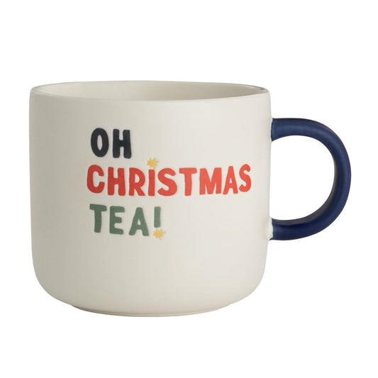 Habitat Christmas Slogan Mug Asst