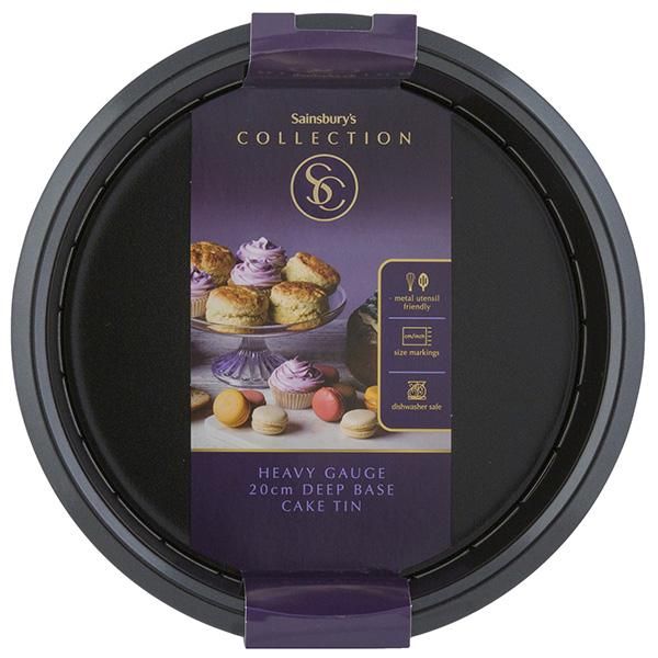 Habitat Collection Black Deep Cake Tin 20cm