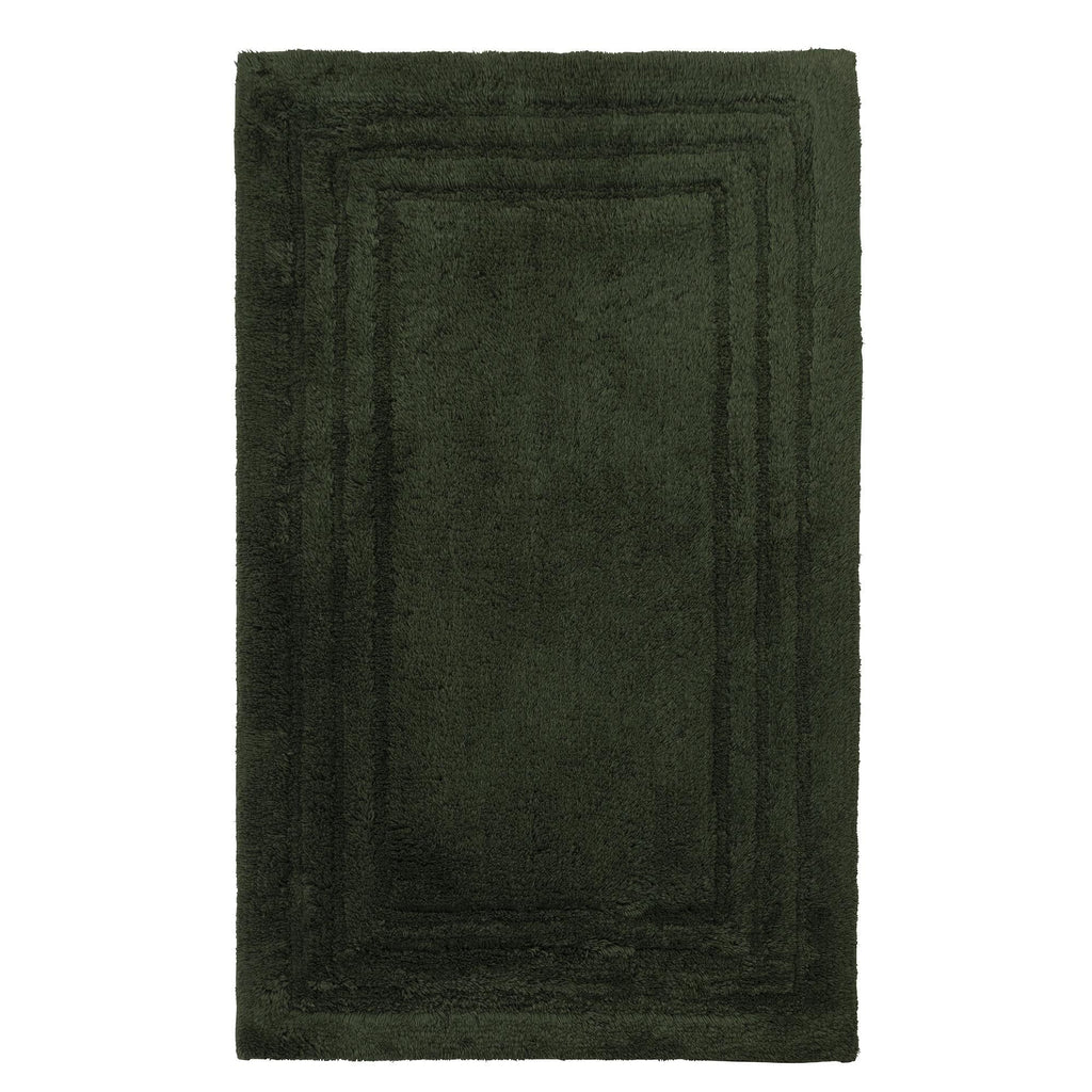 Habitat Deep Pile Bath Mat Forest Green